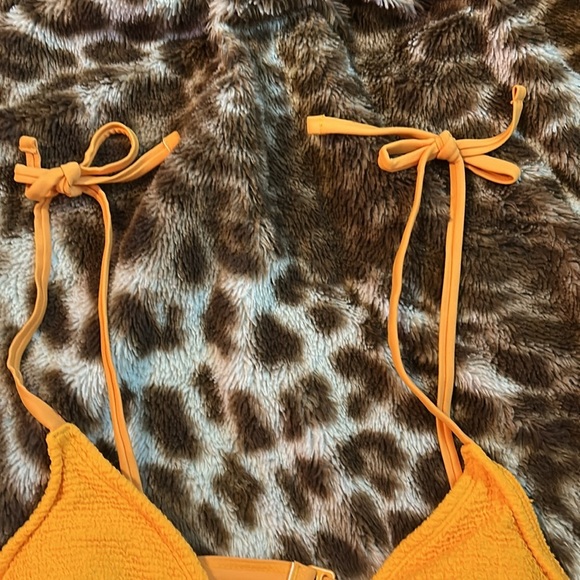 Old Navy Orange Bathing suit Top - Picture 3 of 6